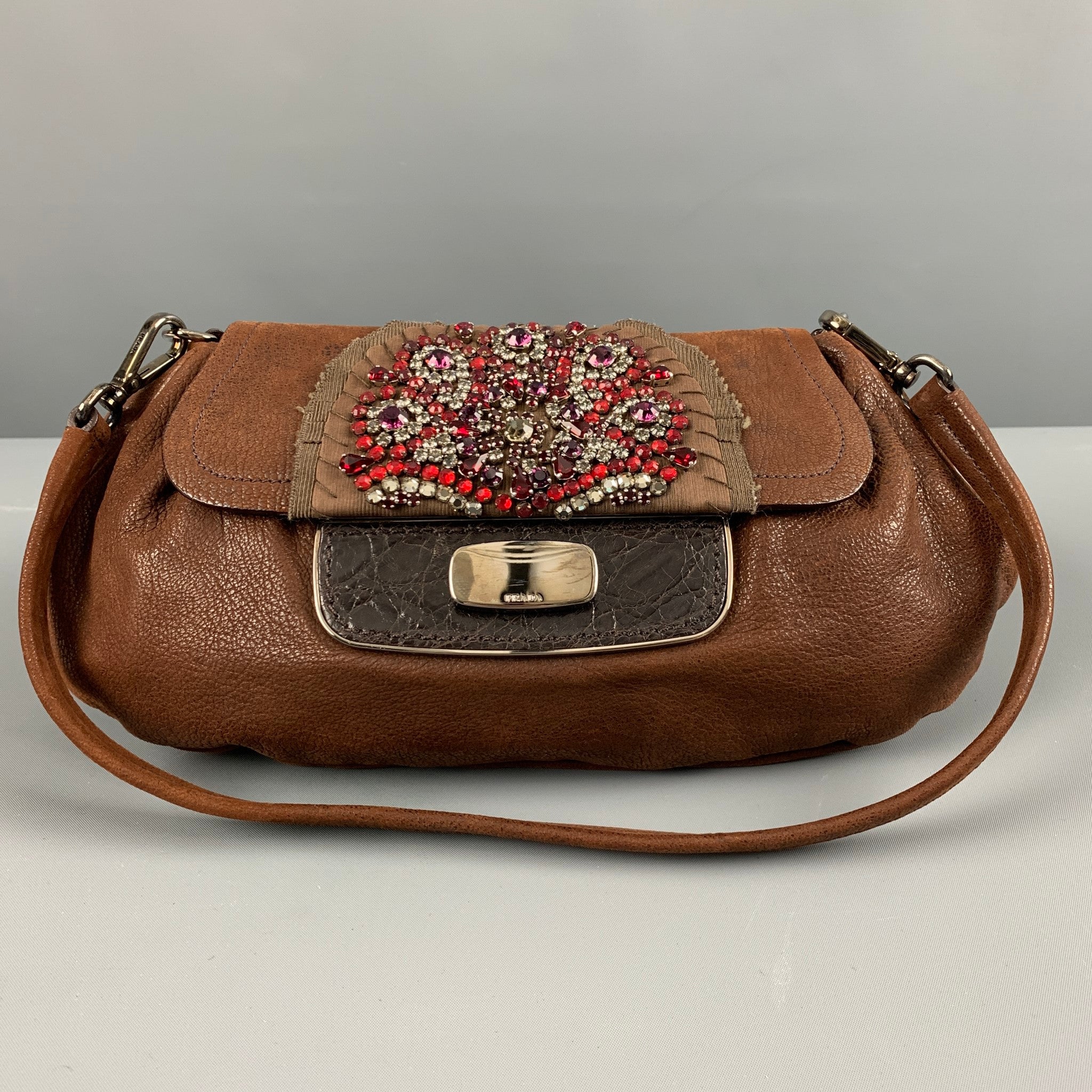 Ralph Lauren Collection - Authenticated Handbag - Leather Brown Plain for Women, Good Condition