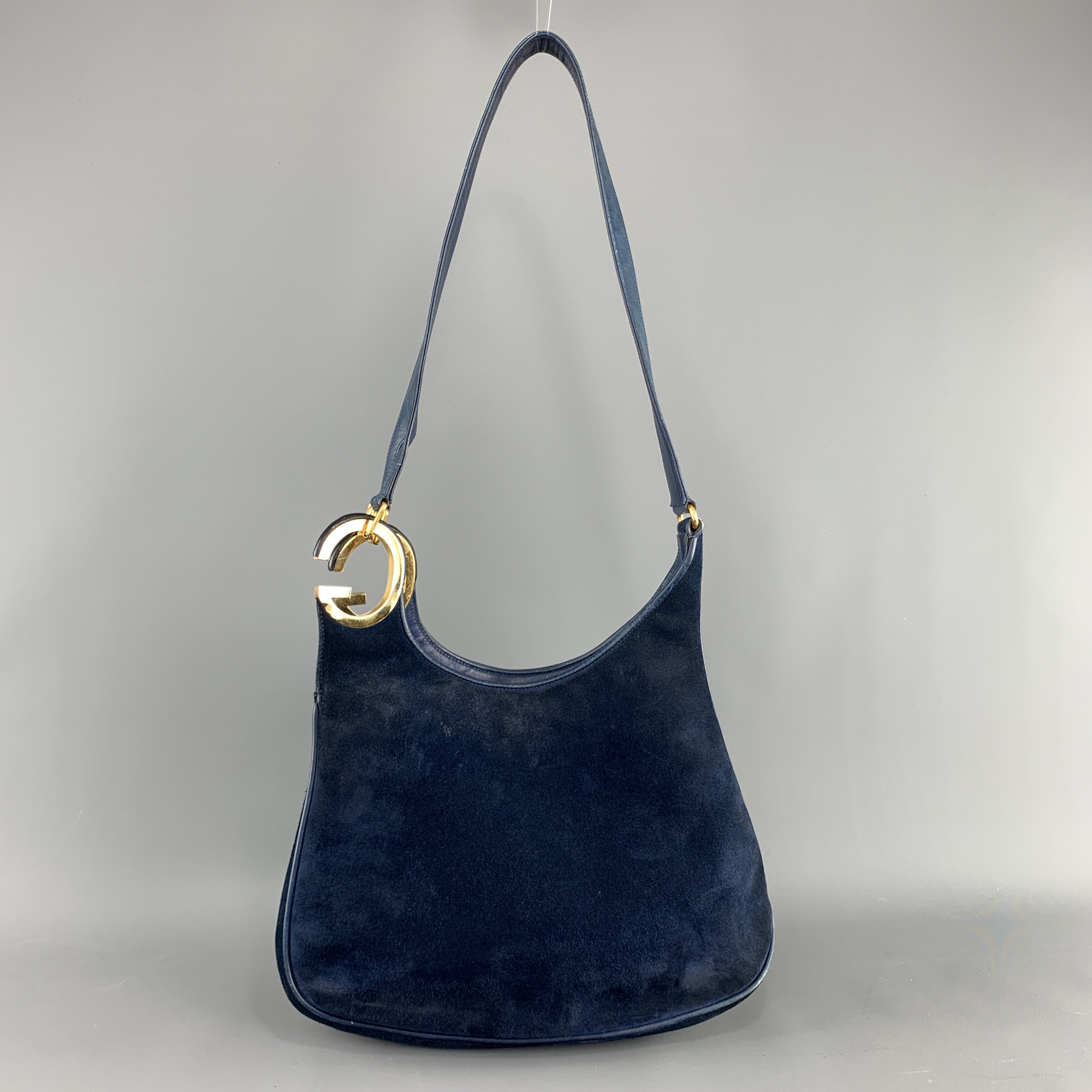 Gucci vintage bag blue Clearance