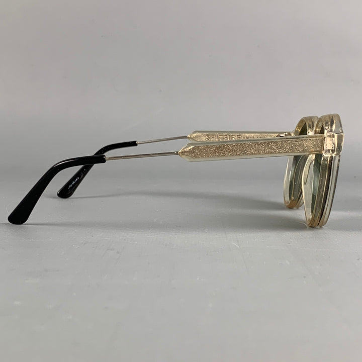 Gafas de sol redondas de acetato amarillo claro SPITFIRE