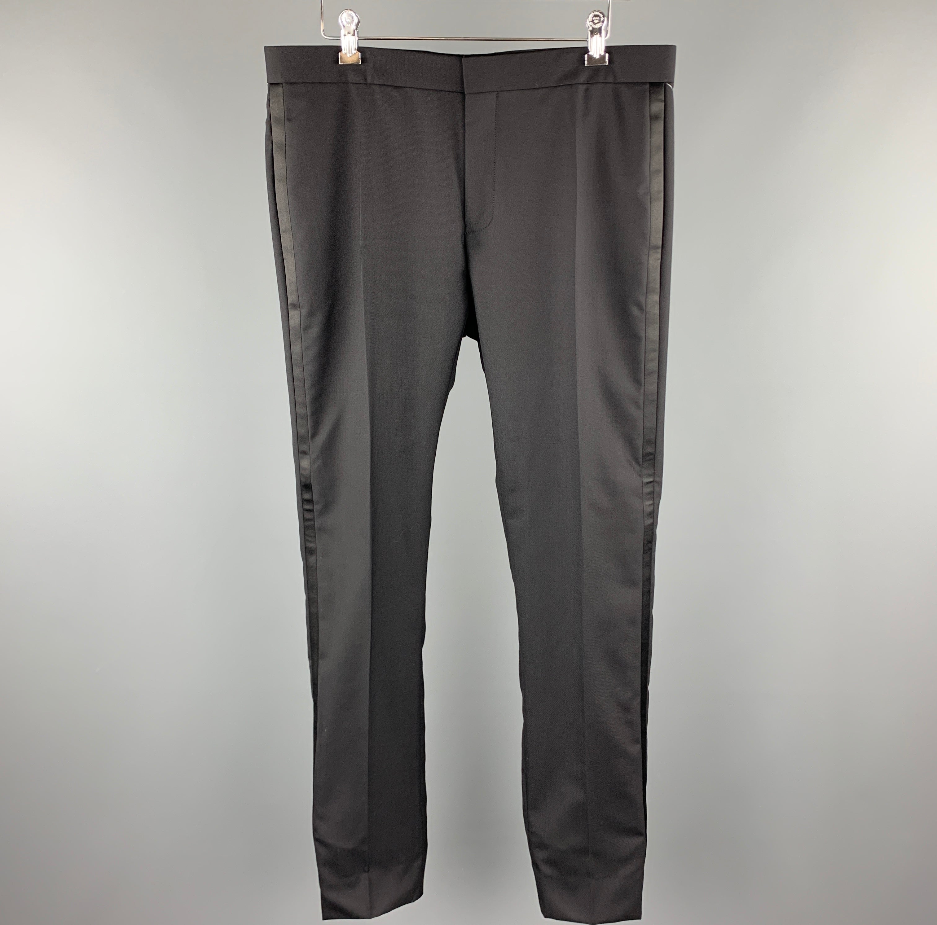 パンツ Dior Homme 2006A/W TUXEDO TROUSERS 48 5cb713e3d866480f0c775454659c89