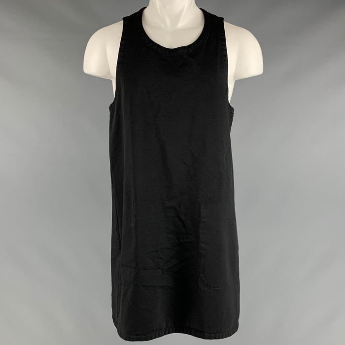 COMME des GARCONS HOMME PLUS Size S Black Polyester Apron Tank Top