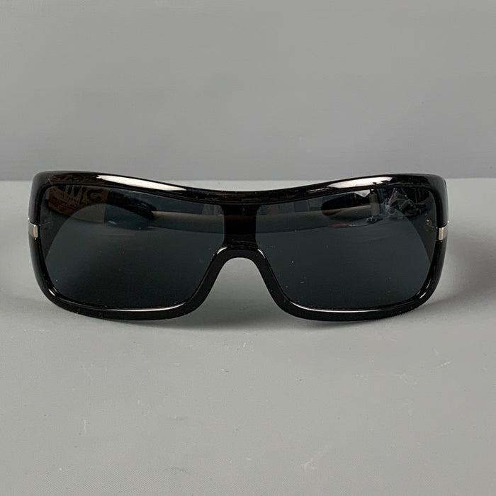 PRADA Black Acetate Sunglasses