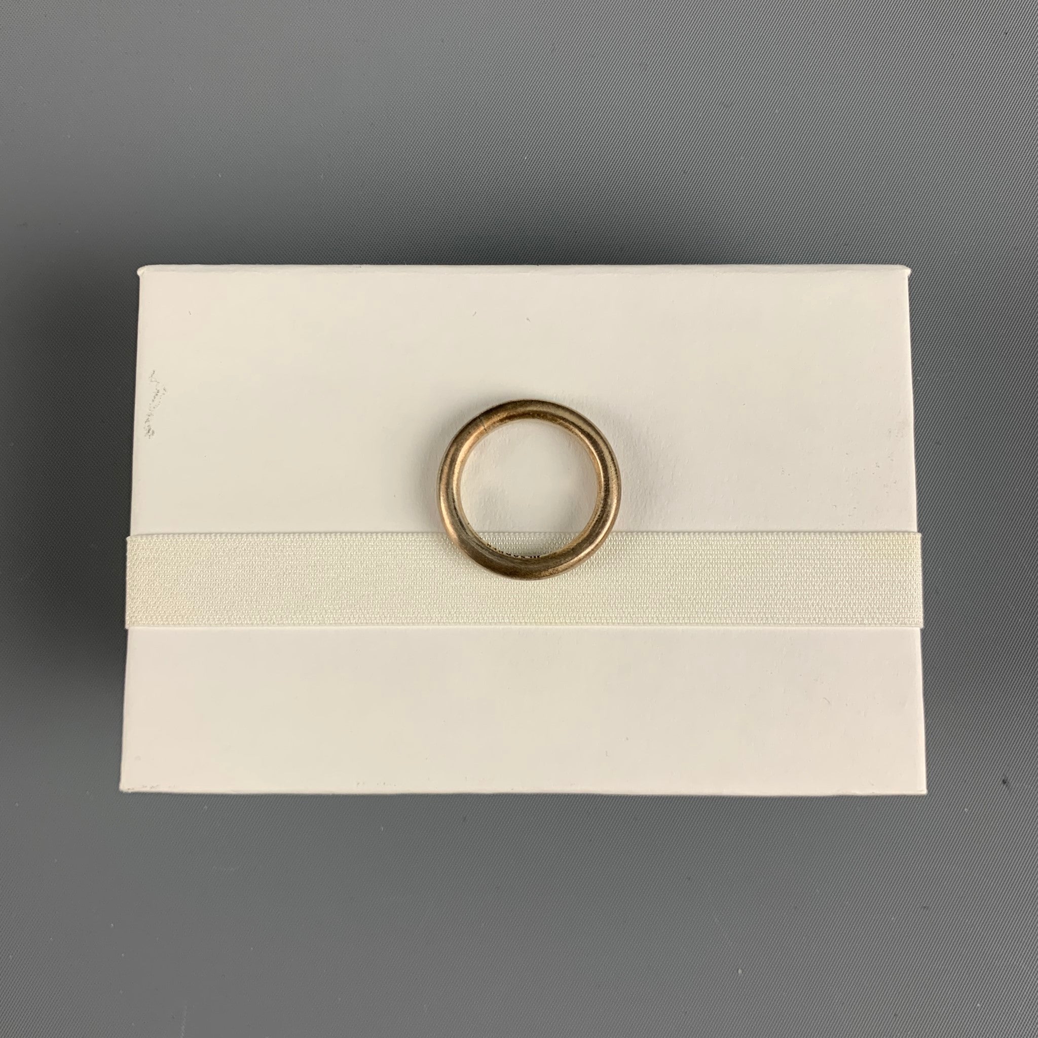 美品 JIL SANDER Silver Classic Ring 423P▲ 美品 JIL SANDER Silver Classic Ring 423P△