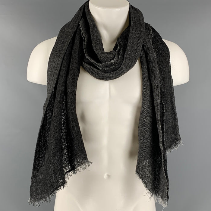 FORME 3’3204322896 Grey Woven Scarf