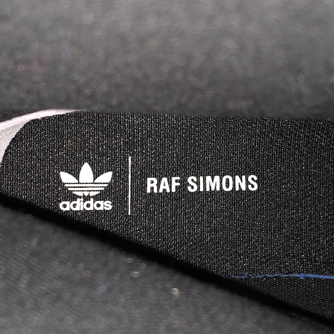 RAF SIMONS x ADIDAS SS 19 Size 9 Black Red Rubber Detroit High Boots