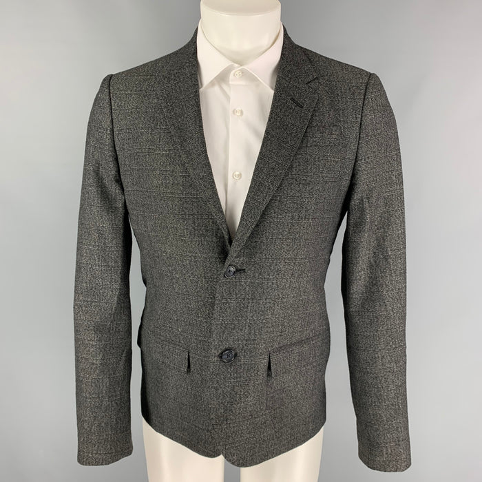 MARC by MARC JACOBS Chest Size M Charcoal Heather Wool Blend Sport Coat