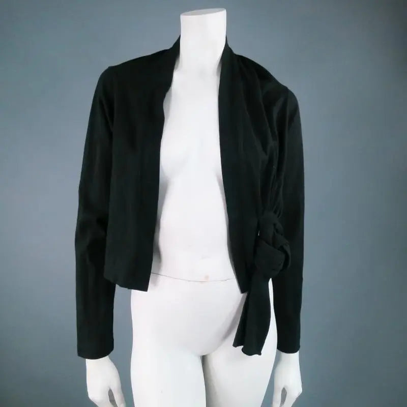 COMME des GARCONS Black Cotton Bolero Cardigan – Sui Generis 