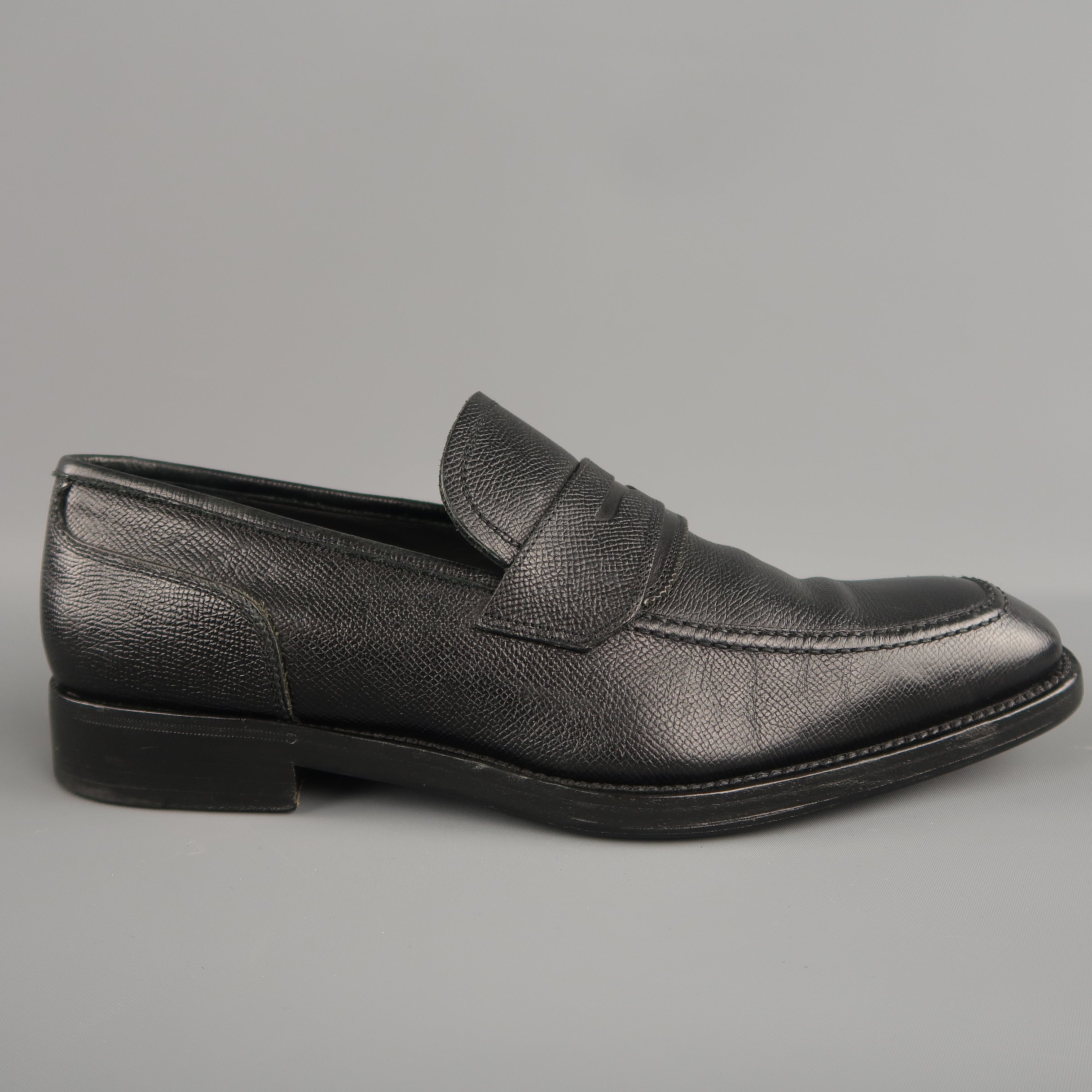 Salvatore Ferragamo Classic Black Loafers | Size 10 FERRAGAMO Funes Loafers | Saks Fifth Avenue main image 2