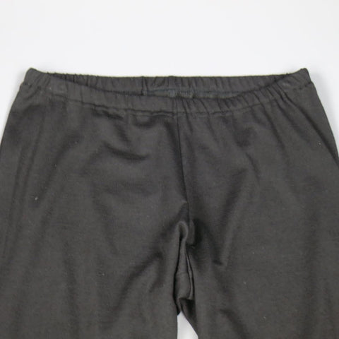 YOHJI YAMAMOTO Size 2 Black Wool Blend Stretch Leggings