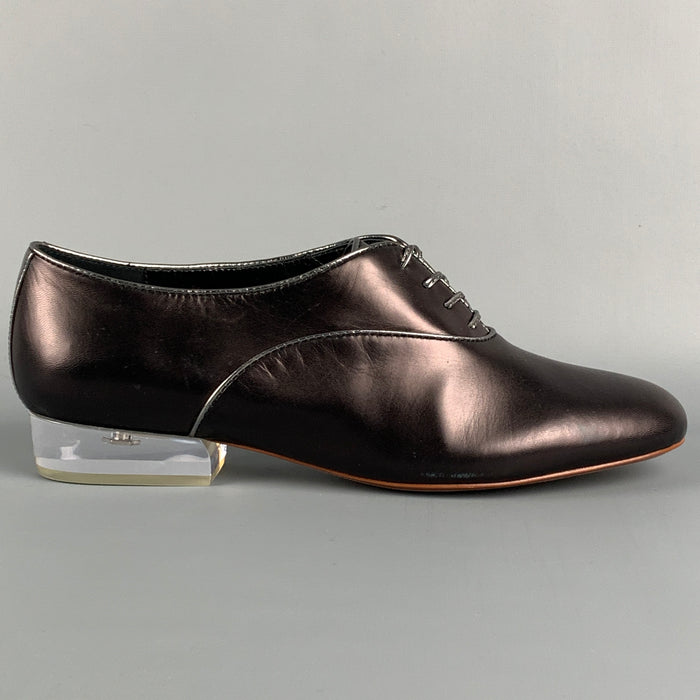 MARC JACOBS Talla 8 Zapatos con cordones de cuero negro