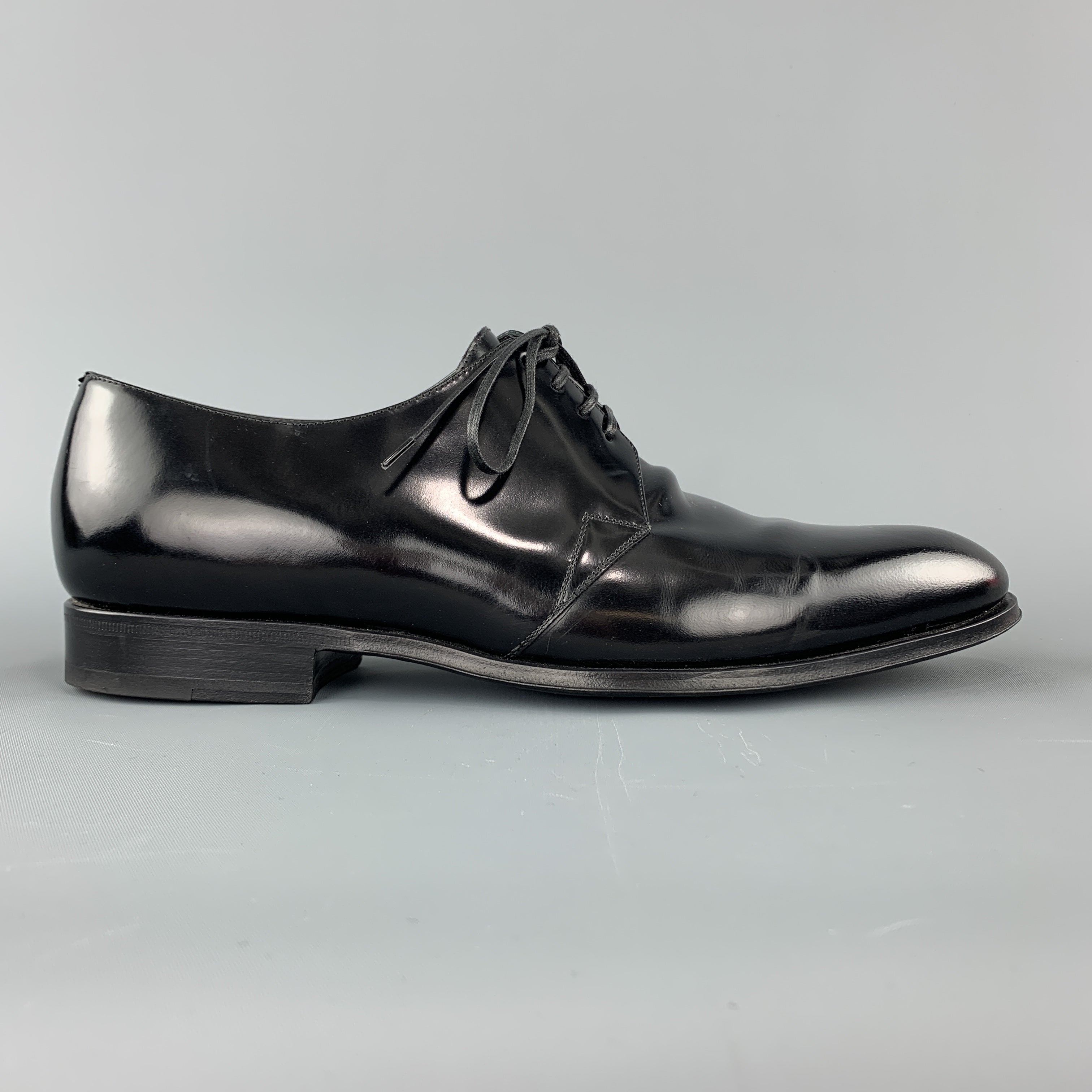 dior men's dress shoes DIOR HOMME Size 8 Black Pointed Leather Lace Up Derby Dress Shoes – Sui Generis Designer Consignment