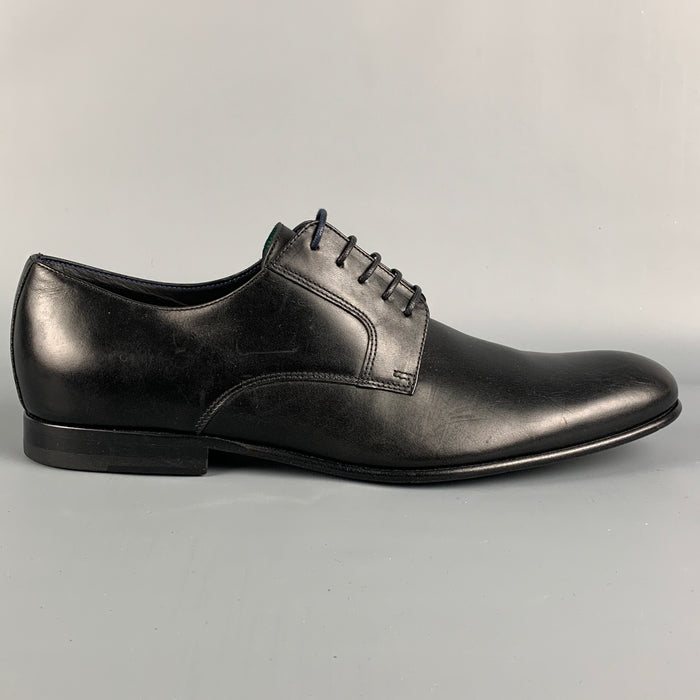 Zapatos de vestir con cordones de cuero negro talla 9 de PS by PAUL SMITH
