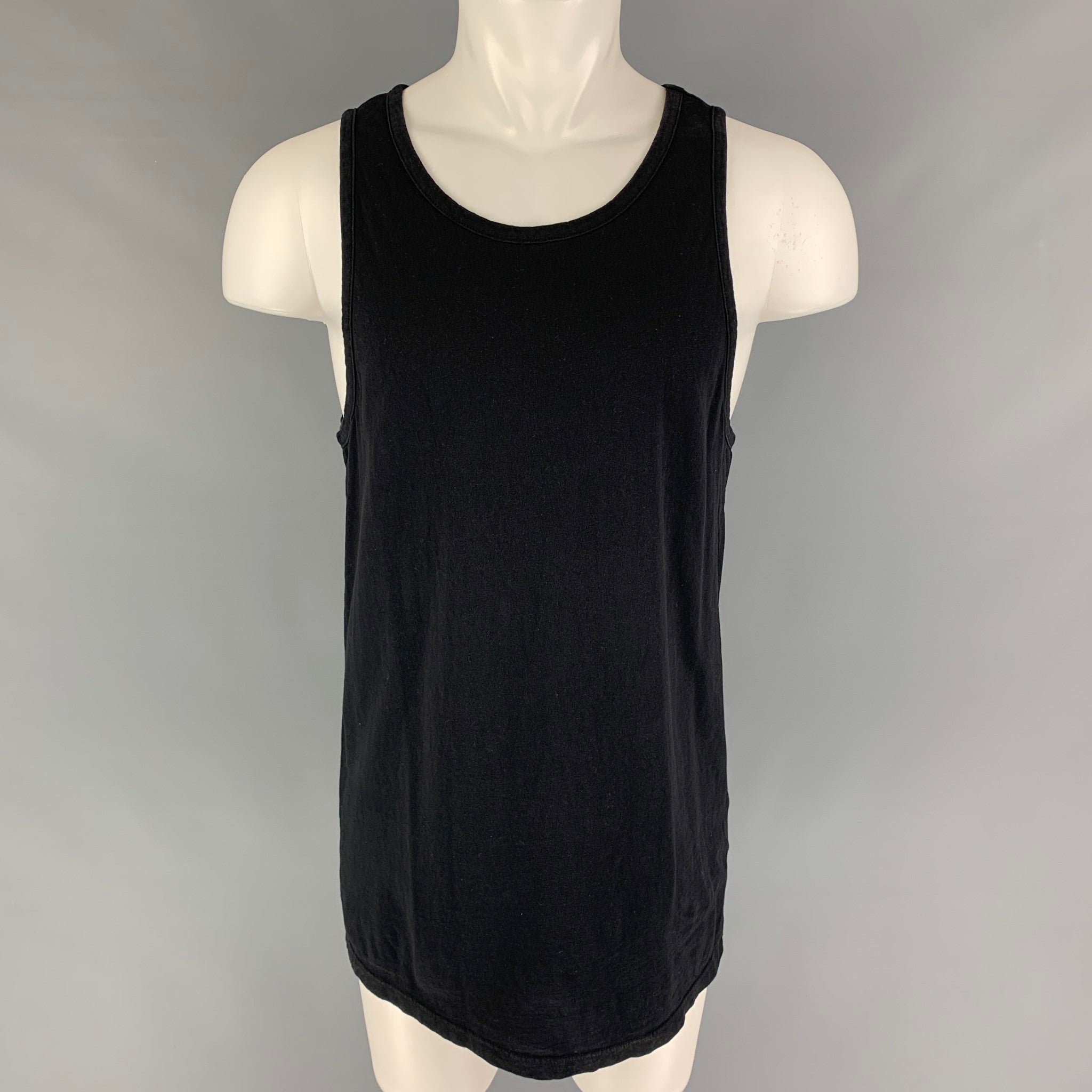 JOHN ELLIOTT Size S Black Cotton Tank Top