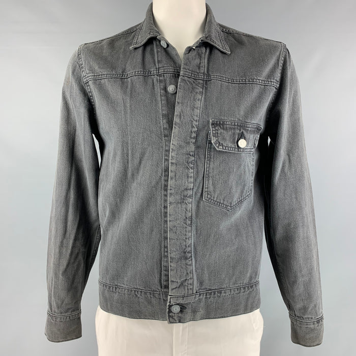 OUR LEGACY Size S Gray Cotton Jacket