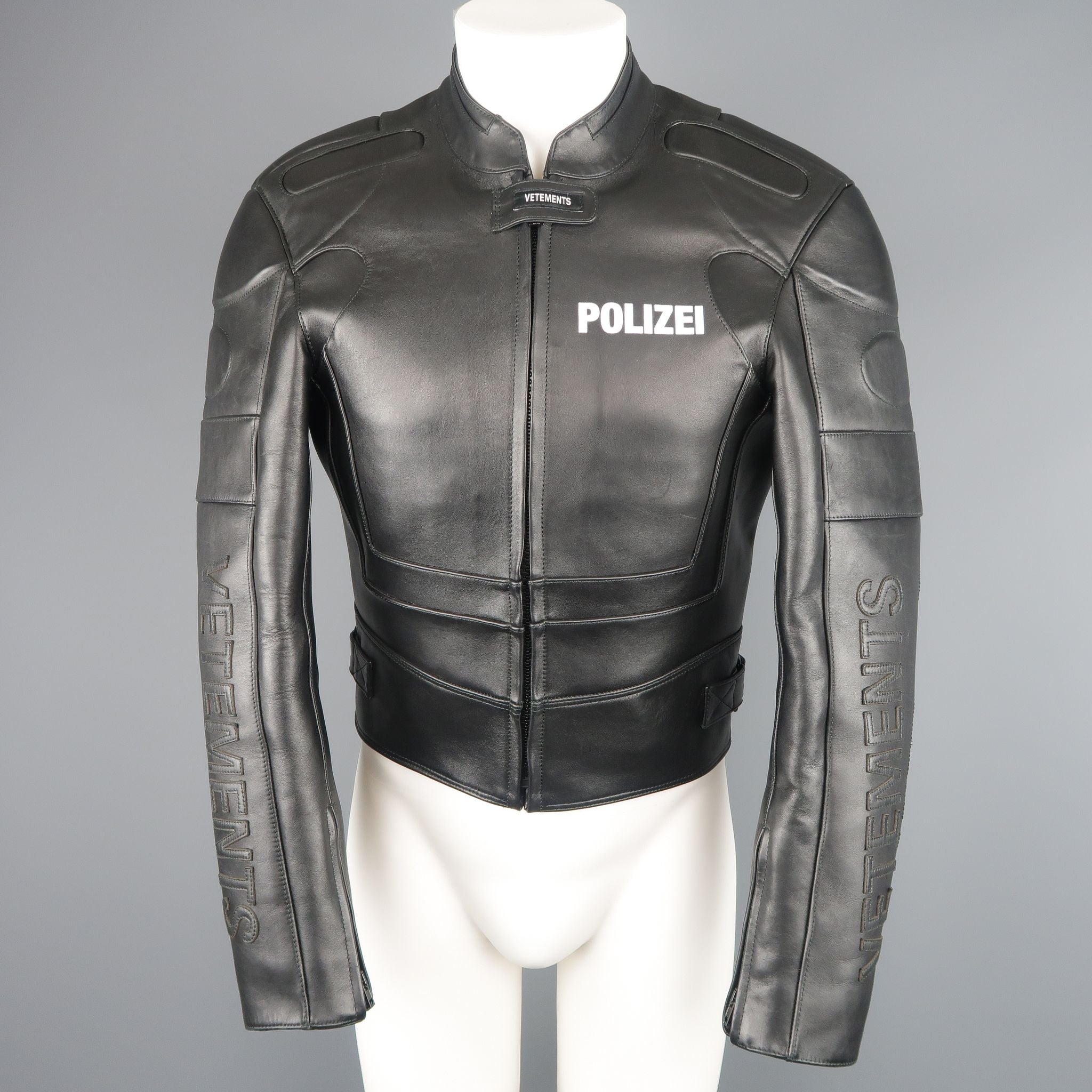 Vetements sales polizei jacket