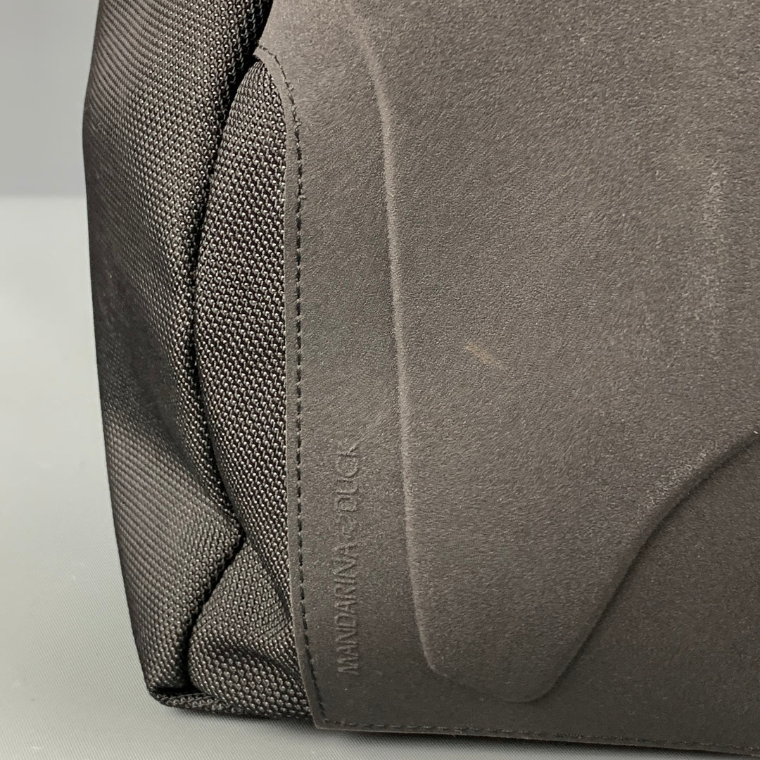 MANDARINA DUCK Black Nylon Polyester Work Bag Backpack