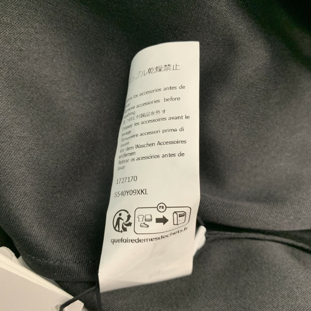 LOEWE Size 0 Black Gold Silk Chain Shirt  Dress