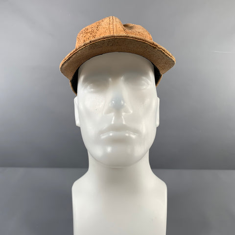 Z M Size One Size Beige Textured Coral Hats