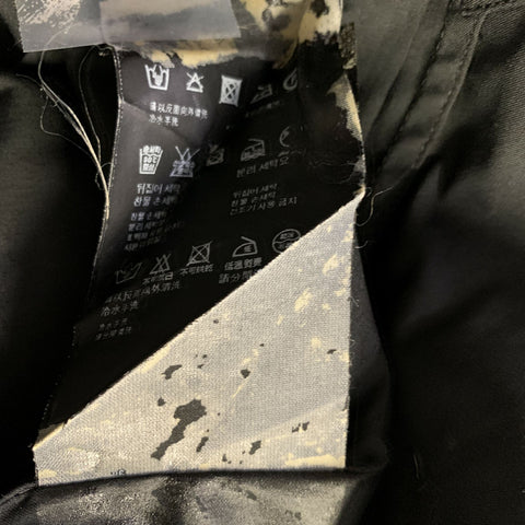 PRADA Size M Black Cotton Blend Button Up Long Sleeve Shirt