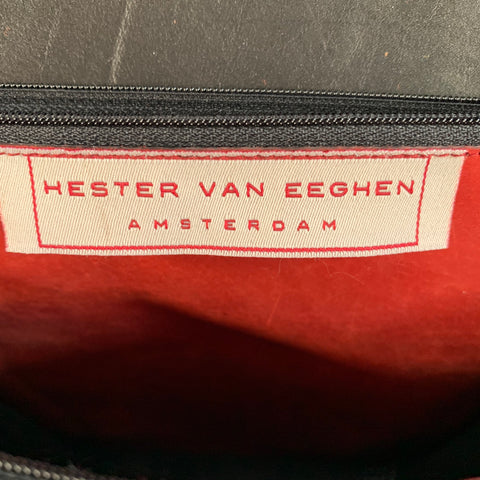 HESTER VAN EEGHEN Black Leather Cross Body Bags