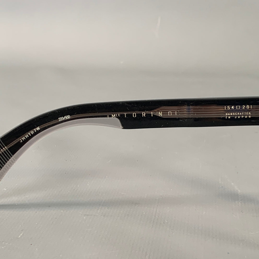 JACQUES MARIE MAGE Torino Black Acetate Eyewear Frames