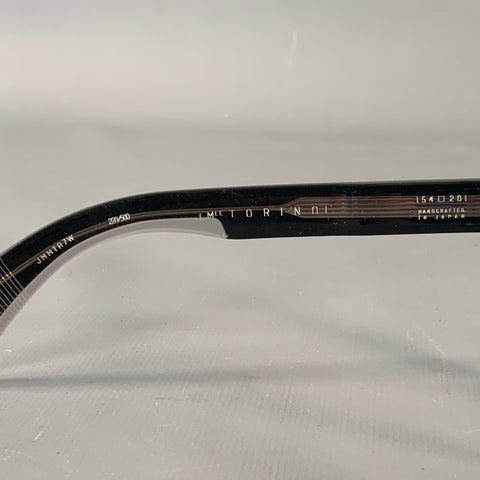 JACQUES MARIE MAGE Torino Black Acetate Eyewear Frames