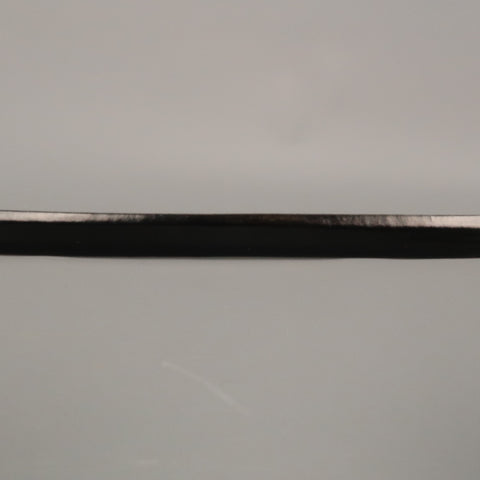 WCM NEW YORK Size L Black Solid Calfskin Belt