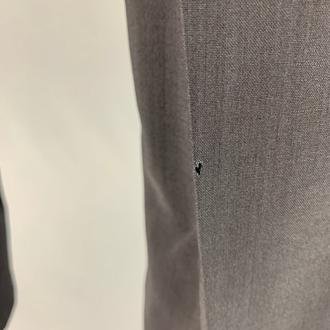 BURBERRY Size 36 Black Wool Mohair Tuxedo Dress Pants