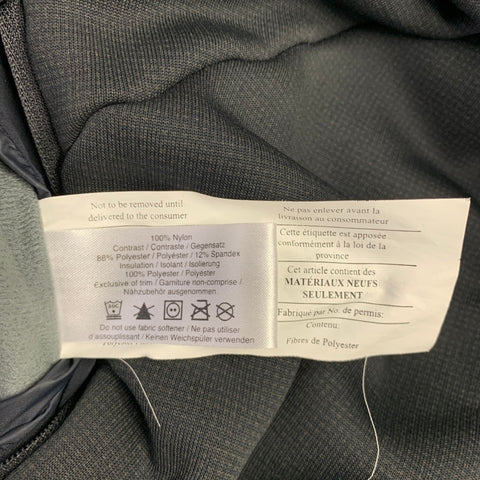 ARCTERYX Size S Navy Nylon Zip Up Jacket