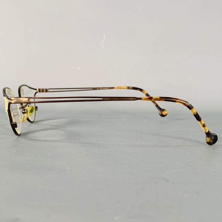 L.A.EYEWORKS Savana Brown Tortoiseshell Cateye Eyewear Readers