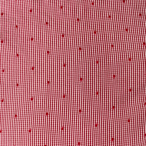 TED BAKER Size XS Bwenno Red White Dots Cotton Blend One pocket Short Sleeve Shirt