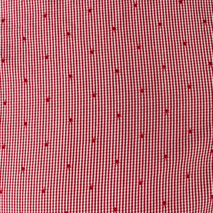 TED BAKER Size XS Bwenno Red White Dots Cotton Blend One pocket Short Sleeve Shirt