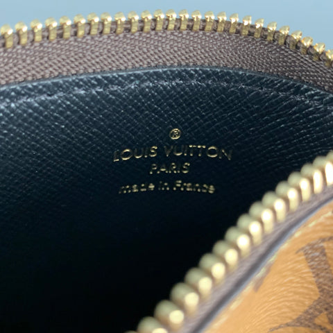 LOUIS VUITTON Brown Beige Monogram Coated Canvas Handbag