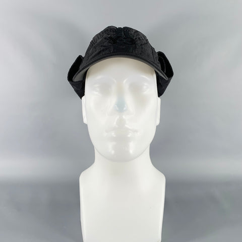 Y-3 Size One Size Black Quilted Polyamide Hat