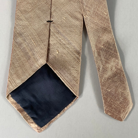 BARNEYS NEW YORK Tan Stripe Tie