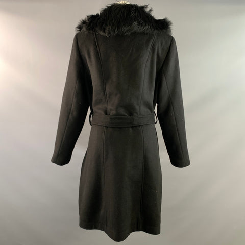 BONZ Size XL Black Overcoat Coat