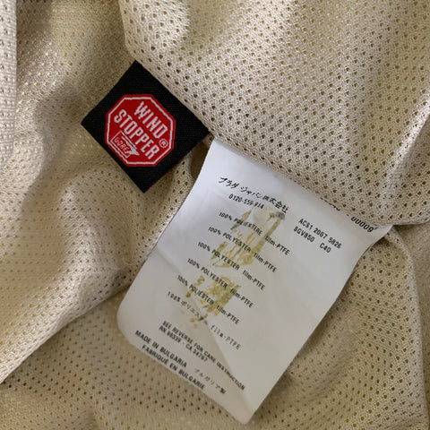 PRADA Chest Size M Size M Cream SGV850 Polyester Trench Trenchcoat
