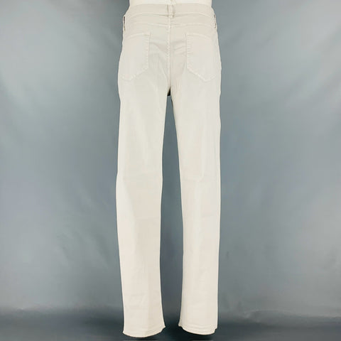 JAMES PERSE Size 34 Grey Wash Cotton Blend Jean Cut Casual Pants