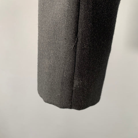 COMME des GARCONS HOMME PLUS 2012 Size S Black Wool Cashmere Sport Coat