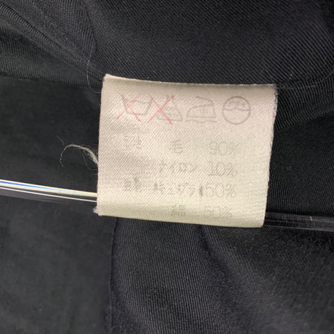 ISSEY MIYAKE Size M Black Wool Blend Single Breasted Jacket Blazer