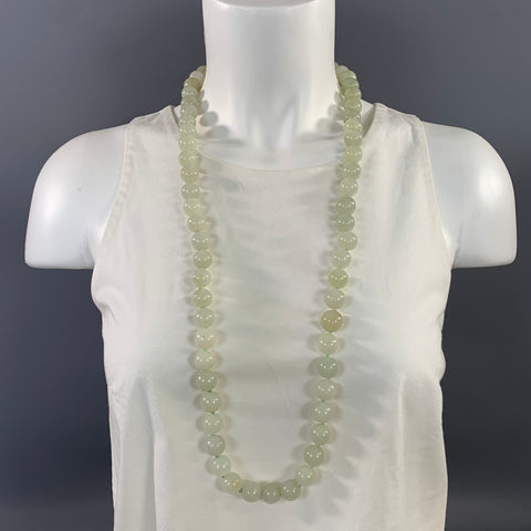 NO BRAND Green Jade Stone Necklace