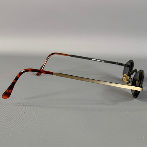 AJ MORGAN Brown Gold Gunmetal Sunglasses & Eyewear