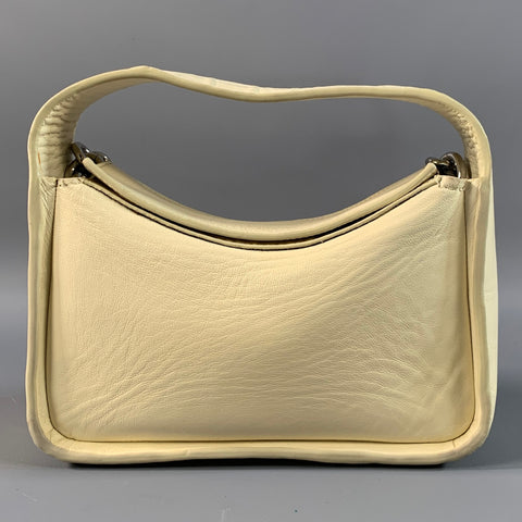 STAND STUDIO Cream Leather Cross Body Bag