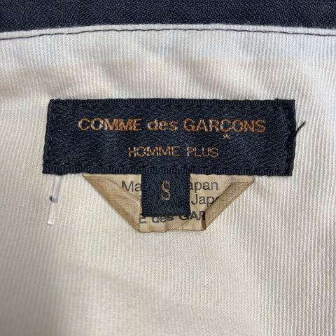 COMME des GARCONS HOMME PLUS Size S Black Polyester Flat Front Dress Pants