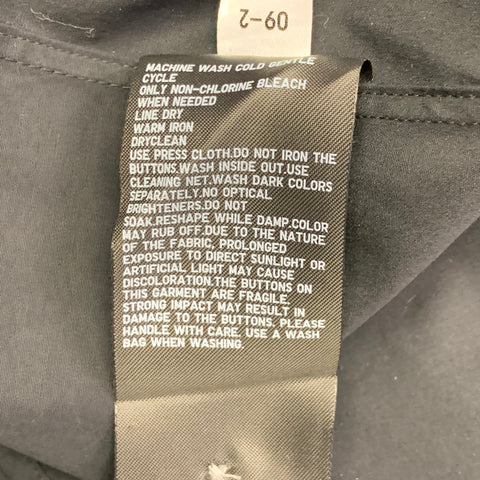UNIQLO x JIL SANDER Size S Black Cotton One Pocket Shirt