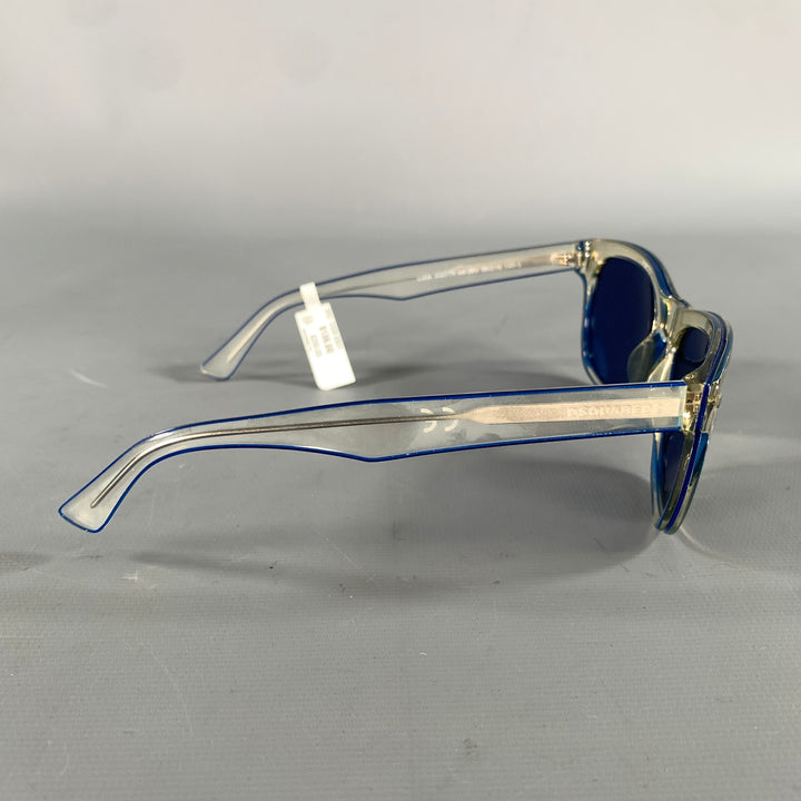DSQUARED2 Blue Clear Sunglasses & Eyewear