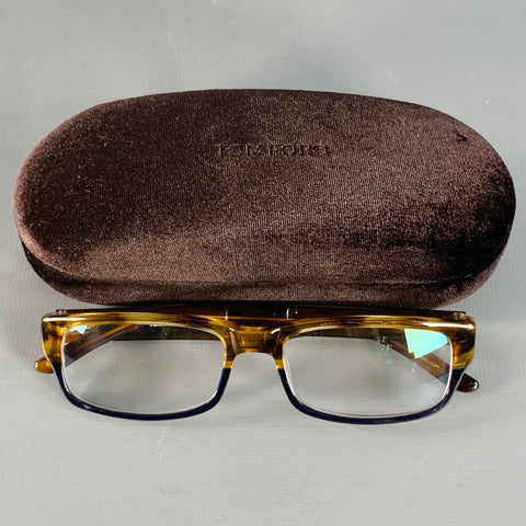 TOM FORD Brown Tortoiseshell Acetate Eyewear Frames