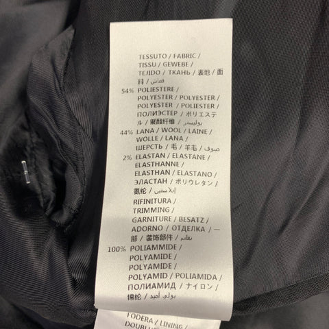 MCQ by ALEXANDER MCQUEEN Size 36 Black White Stripe Zip Up Bomber Coat