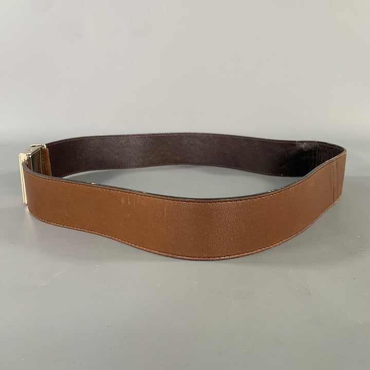 PRADA Brown Leather Belt