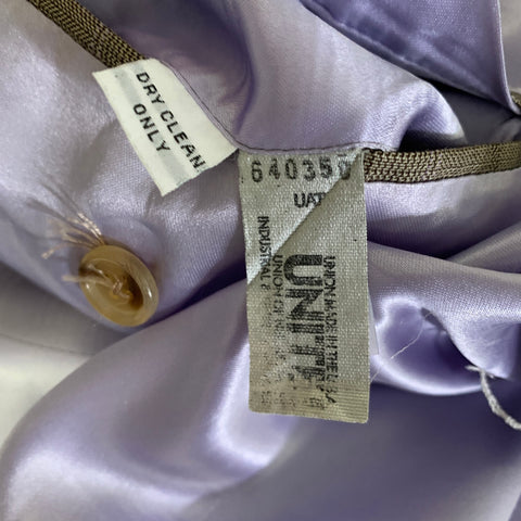 DUNCAN QUINN Chest Size 40 Brown light brown & purple Tartan Wool 32 31 Suit